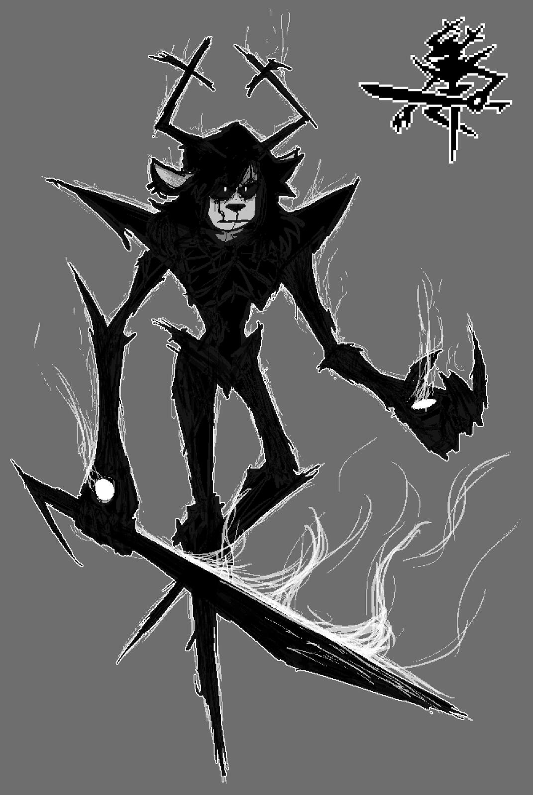 Design based on The Roaring Knight from DELTARUNE by Toby Fox
